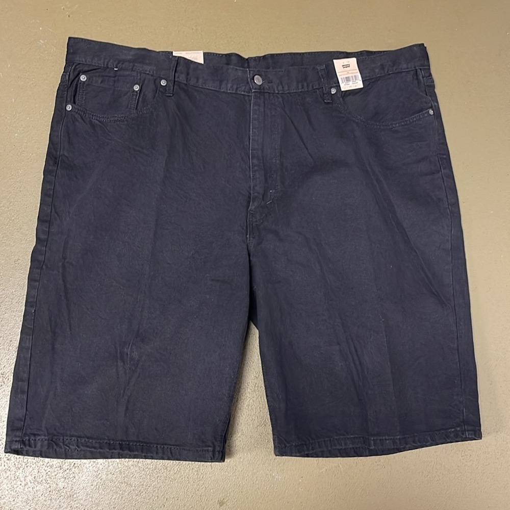 Levi’s 469 Loose Black Jean Shorts NWT Size 48